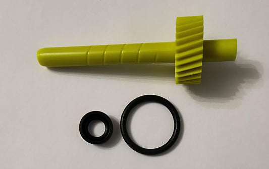 28 Tooth Yellow 416765 2004R, TH125, TH325, 325-4L, and 440-T4 GM Speedometer Governor Driven Gear with oring and stem Seal