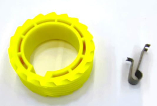 La Speedometer Gear 8640519 19 Tooth Speedometer Drive Gear and 5/16 retaining Clip 700r4 BOP TH350. Works for transmissions with 2.08" Driven Gear housing