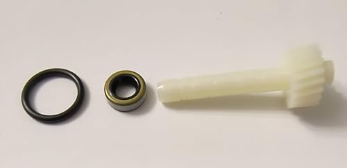 La Speedometer Gear 19 Tooth Speedometer Gear Plus o'ring and stem Seal Compatible Chevy