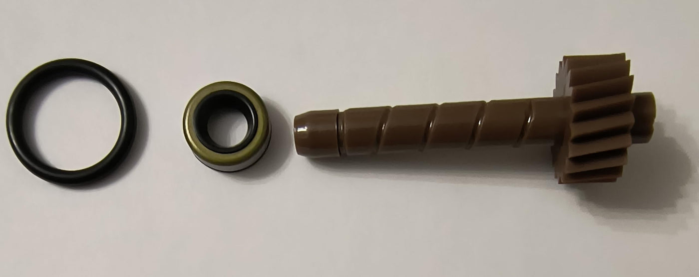 La Speedometer Gear 18 Tooth Speedometer Gear Plus o'ring and stem Seal Compatible with Chevy