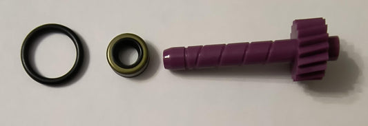 La Speedometer Gear 18 Tooth Speedometer Gear Plus o'ring and stem Seal Compatible with Chevy